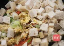 Illustration of how to make fried steamed buns 7