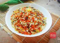 Illustration of how to make fried rice with minced meat and eggs 10