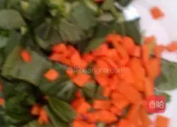 Illustration of how to make egg fried rice 2