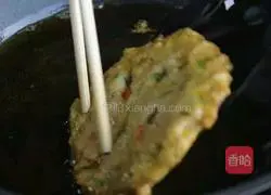 Fried Egg Patties Illustration of how to do it 12