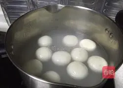 Illustration of how to make golden sesame glutinous rice balls 4