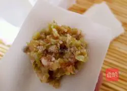 Illustration of how to make kidney bean dumplings 9