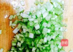 Illustration of how to make sesame leaf noodles 9