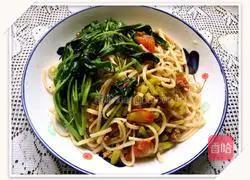 Illustration of how to make noodles 5