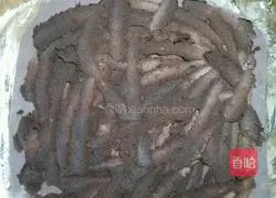 Illustration of how to make black rice steamed buns 11