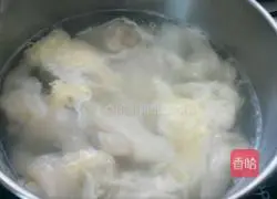 Illustration of cooking wontons 2