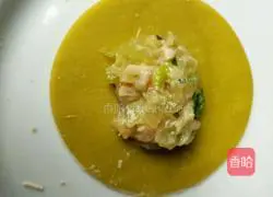 Illustration of how to make colorful dumplings 9