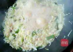 Illustration of how to make fried noodles 5