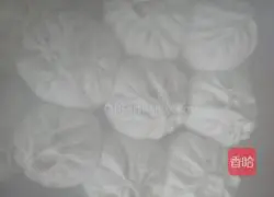 Illustration of how to make cabbage stuffed buns 9