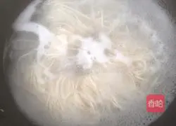 Illustration of how to make colorful vegetable noodles 3