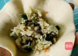 Illustration of how to make vegetable buns 11