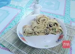 Illustration of how to make egg pancakes 4