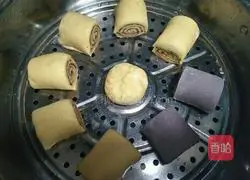 Illustration of how to make pumpkin steamed buns 16