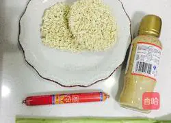Illustration of how to make asparagus noodles 1