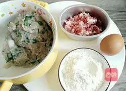 Illustration of how to make fish cakes 1