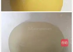 Illustration of how to make two-color steamed buns 4