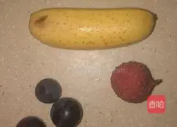 Illustration of how to make a fruit sandwich 1