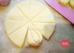 Illustration of how to make colorful steamed buns 11