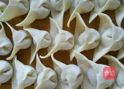 Illustration of how to make mutton wontons 5