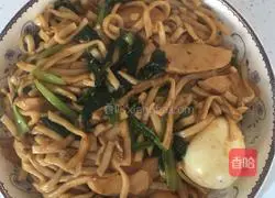Illustration of how to make fried noodles 7