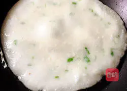Illustration of how to make chive egg pancake (a nutritious breakfast made by mother for her baby) 11