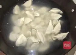 Illustration of how to make dumplings stuffed with pork and pickled cabbage 11