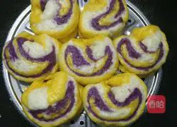 Illustration of how to make three-color Hanamaki steamed buns 9