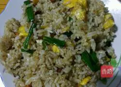 Illustration of how to make carrot and egg fried rice 4