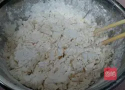 Illustration of how to make dumplings stuffed with chives and chicken 2