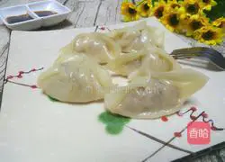 Illustration of how to make mushroom and pork dumplings 11