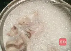 Illustration of home-style mutton soup pancakes 1