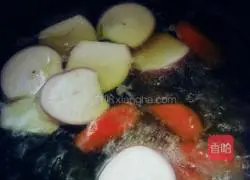 Illustration of how to make beef and radish colorful dumplings 2