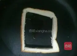 Bacon Illustration of how to make a sandwich 3