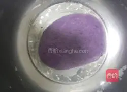 Illustration of how to make purple sweet potato and bean paste steamed buns 9