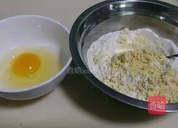 Illustration of how to make vegetables, mushrooms and corn noodles 1