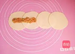 Illustration of how to make rose dumplings 2