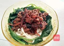 Illustration of how to make meat sauce noodles 12