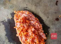 Illustration of how to make green sauce pancakes 2