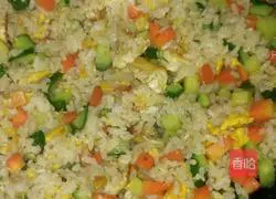 Egg Fried Rice Recipe Illustration 5