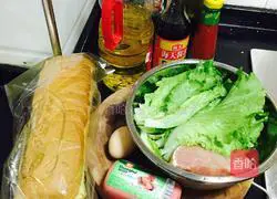 How to make a simple pork chop sandwich Illustration of how to do it 1