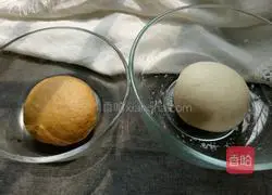 Illustration of how to make two-color steamed buns 5