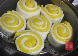 Milk pumpkin steamed buns recipe 15