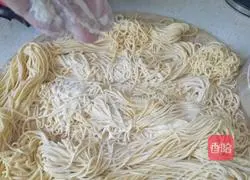 Cornmeal noodles Illustration of how to do it 5