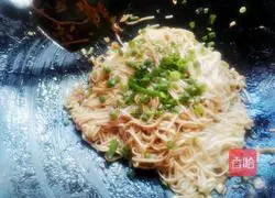 Black pepper noodles Illustration of how to do it 12