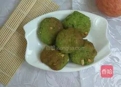 Illustration of how to make vegetable juice peanut shortbread 6