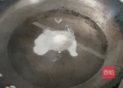 Illustration of how to make poached egg noodles 1