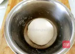 Illustration of making dough sugar cake 4 