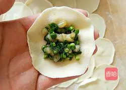 Illustration of how to make squid dumplings 8