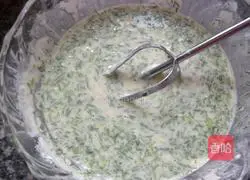 Illustration of how to make fennel cake 5