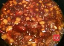 Illustration of how to make braised pork ribs with rice 7